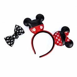 Lounge Fly Bags & Wallets Mickey Mouse - Mickey & Minnie Valentines Loungefly Headband