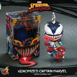 Hot Toys Venom - Venomized Captian Marvel Cosbaby