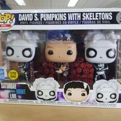 Garry Soetana SNL - David S. Pumpkins With Skeletons Funko Shop Exclusive Pop Vinyl Rare Collectables