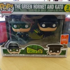 Mat Rolfe The Green Hornet & Kato SDCC 2018 Exclusive Pop Vinyl 2 Pack Rare Collectables