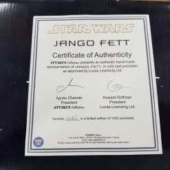 Callan Souter Star Wars Jango Fett Attakus Limited Edition 15" Statue Rare Collectables