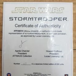 Callan Souter Star Wars Storm Trooper Attakus Limited Edition 15