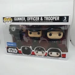 Mat Rolfe SW Rare Collectables Star Wars - Gunner, Officer, Trooper 3 Pack Walmart Stickered Pop Vinyl