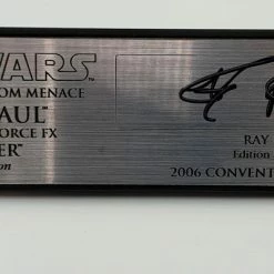 Brad Davies Rare Collectables Master Replicas Signature Edition Darth Maul 2006 Force FX Lightsaber (SW-214S) Signed By Ray Park. (limited 500 Pcs)