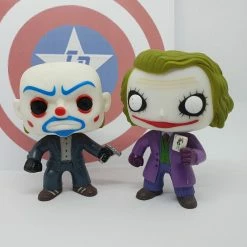 Allarna S Dark Knight - Bank Robber Joker & Joker GITD Gemini Collectables Out Of Box Pop! Vinyl 2 Pack