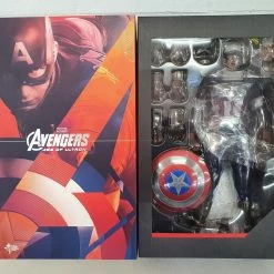 Elijah Franco Rare Collectables AVENGERS: AGE OF ULTRON CAPTAIN AMERICA 1/6TH SCALE COLLECTIBLE FIGURE COLLECTABLE HOT TOY FIGURINE