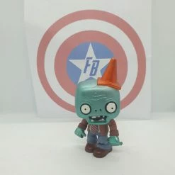 Allarna S Plants Vs Zombies - Conehead Zombie Metallic 2013 SDCC (1008pcs) Out Of Box Pop! Vinyl