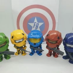 Allarna S Halo Out Of Box Pop! Vinyl Set (5 Pops) Discounted Rare Collectables
