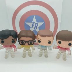 Allarna S Discounted Rare Collectables The Big Bang Theory - Star Trek Outfit Out Of Box Pop! Vinyl Set (4 Pops)