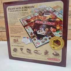 John Blair Monopoly - Indiana Jones Wooden Crate Edition Rare Collectables