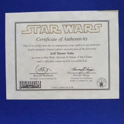 Andrew Mannino Star Wars - Jedi Master Yoda, Attack Of The Clones Replica Statue Rare Collectables