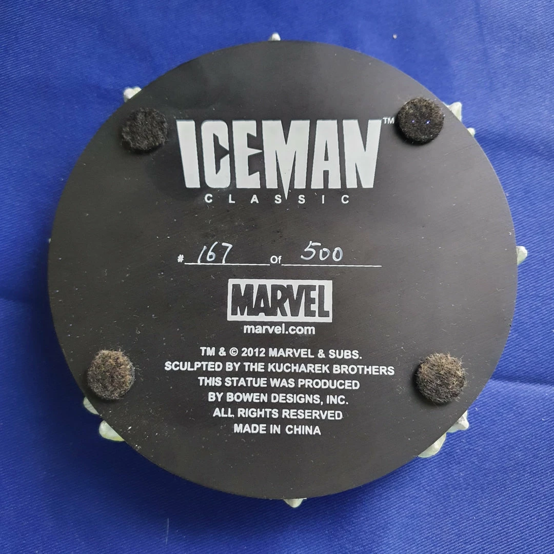 Andrew Mannino X-Men - Iceman Painted 12" Statue (167/500) 3 Andrew Mannino X-Men - Iceman Painted 12" Statue (167/500)
