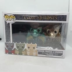 Grant Sachman Rare Pop Vinyl Figurines GOT - Metallic Dragons Pop Vinyl 3 Pack