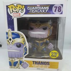 Chris Jones Guardians Of The Galaxy - Thanos GITD 6" Pop! Vinyl