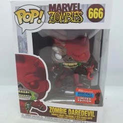 Funko Zombie Daredevil 2020 NYCC Excl Pop Vinyl Rare Pop Vinyl Figurines