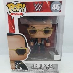 Rosie WWE - The Rock (Black Jacket) Pop Vinyl