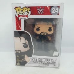 Rhonda Hayes WWE - Seth Rollins (Black Suit) Pop Vinyl Rare Pop Vinyl Figurines