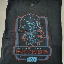 FanBase Collectables Star Wars - Darth Vader (I Am Your Father) Pop Tee (Large)