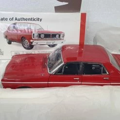 Bill Harnett Ford 1968 Falcon XT GT Candy Apple Red Biante 1:18 Scale Model Car
