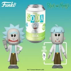 Funko Soda Cans Rick And Morty - Rick Vinyl Soda