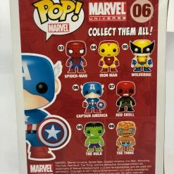 Lindsey Conway Rare Collectables Marvel- Captain America Pop! Vinyl