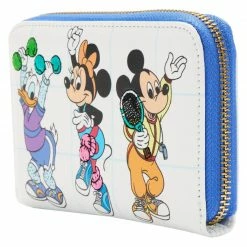 Lounge Fly Mickey Mouse - Mousercise Loungefly Zip Purse