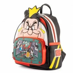 Lounge Fly Alice In Wonderland - Villains Scene Series Queen Of Hearts Loungefly Mini Backpack Bags & Wallets