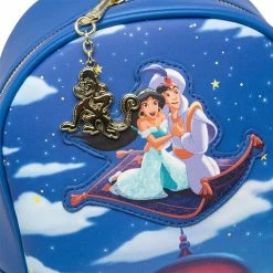 Lounge Fly Aladdin (1992) - Aladdin And Jasmine Magic Carpet Ride Mini Backpack Bags & Wallets