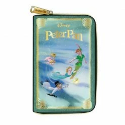 Lounge Fly Peter Pan - Book Series Loungefly Zip Purse Bags & Wallets