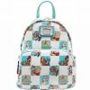 Lounge Fly Disney - Loungefly Mint Checker Mini Backpack