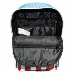 Lounge Fly Captain America - Costume Loungefly Exclusive Mini Backpack With Pin