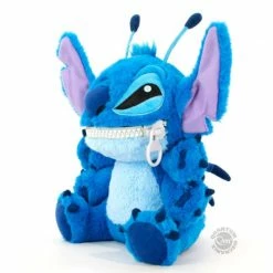 Quantum Mechanix Plush Figures Lilo & Stitch - Stitch Zippermouth Plush