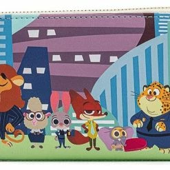 Lounge Fly Zootopia - Chibi Group Loungefly Zip Purse