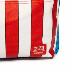 Lounge Fly Captain America - Costume Loungefly Exclusive Mini Backpack With Pin