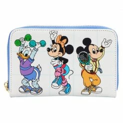 Lounge Fly Mickey Mouse - Mousercise Loungefly Zip Purse