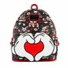 Lounge Fly Bags & Wallets Mickey Mouse - Mickey & Minnie Heart Hands Loungefly Mini Backpack