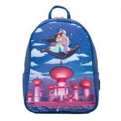Lounge Fly Aladdin (1992) - Aladdin And Jasmine Magic Carpet Ride Mini Backpack Bags & Wallets