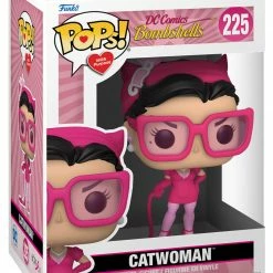 Funko POP! Vinyls DC Bombshells - Catwoman Breast Cancer Awareness Pop! Vinyl