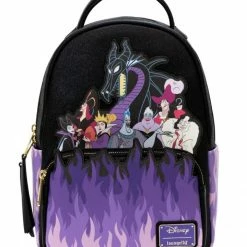 Lounge Fly Disney - Villains Purple Flame US Exclusive Loungefly Mini Backpack Bags & Wallets