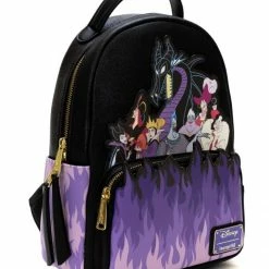 Lounge Fly Disney - Villains Purple Flame US Exclusive Loungefly Mini Backpack Bags & Wallets