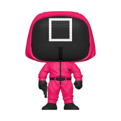 Funko Squid Game - Red Soldier (Square) US Exclusive Pop! Vinyl [RS] POP! Vinyls