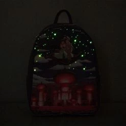 Lounge Fly Aladdin (1992) - Aladdin And Jasmine Magic Carpet Ride Mini Backpack Bags & Wallets