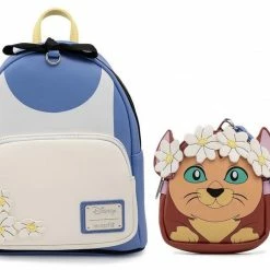 Lounge Fly Alice In Wonderland - Dress Loungefly Mini Backpack & Detachable Mini Wristlet