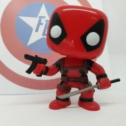 Allarna S Marvel - Deadpool Glow In The Dark Out Of Box Pop! Vinyl Discounted Rare Collectables