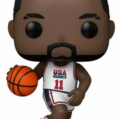 Funko NBA: Legends - Karl Malone 92 Team USA White US Exclusive Pop! Vinyl [RS] POP! Vinyls