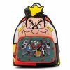 Lounge Fly Alice In Wonderland - Villains Scene Series Queen Of Hearts Loungefly Mini Backpack Bags & Wallets