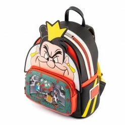 Lounge Fly Alice In Wonderland - Villains Scene Series Queen Of Hearts Loungefly Mini Backpack Bags & Wallets