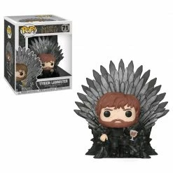 Courtney Page POP! Vinyls Game Of Thrones - Tyrion On Iron Throne Pop! Deluxe