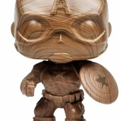 John Blair POP! Vinyls Captain America - Captain America Wood Deco US Exclusive Pop! Vinyl