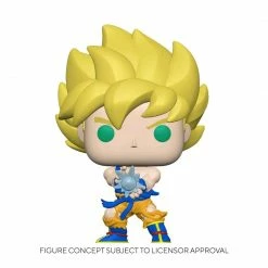 Funko Dragon Ball Z - Super Saiyan Goku With Kamehameha Wave Pop! Vinyl